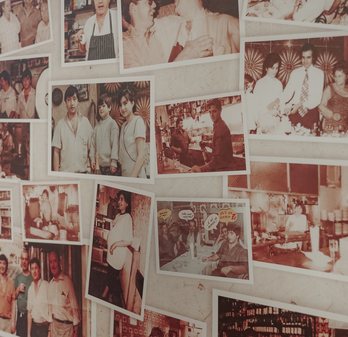 Fotografias antigas das famílias da Cervejaria Zapata