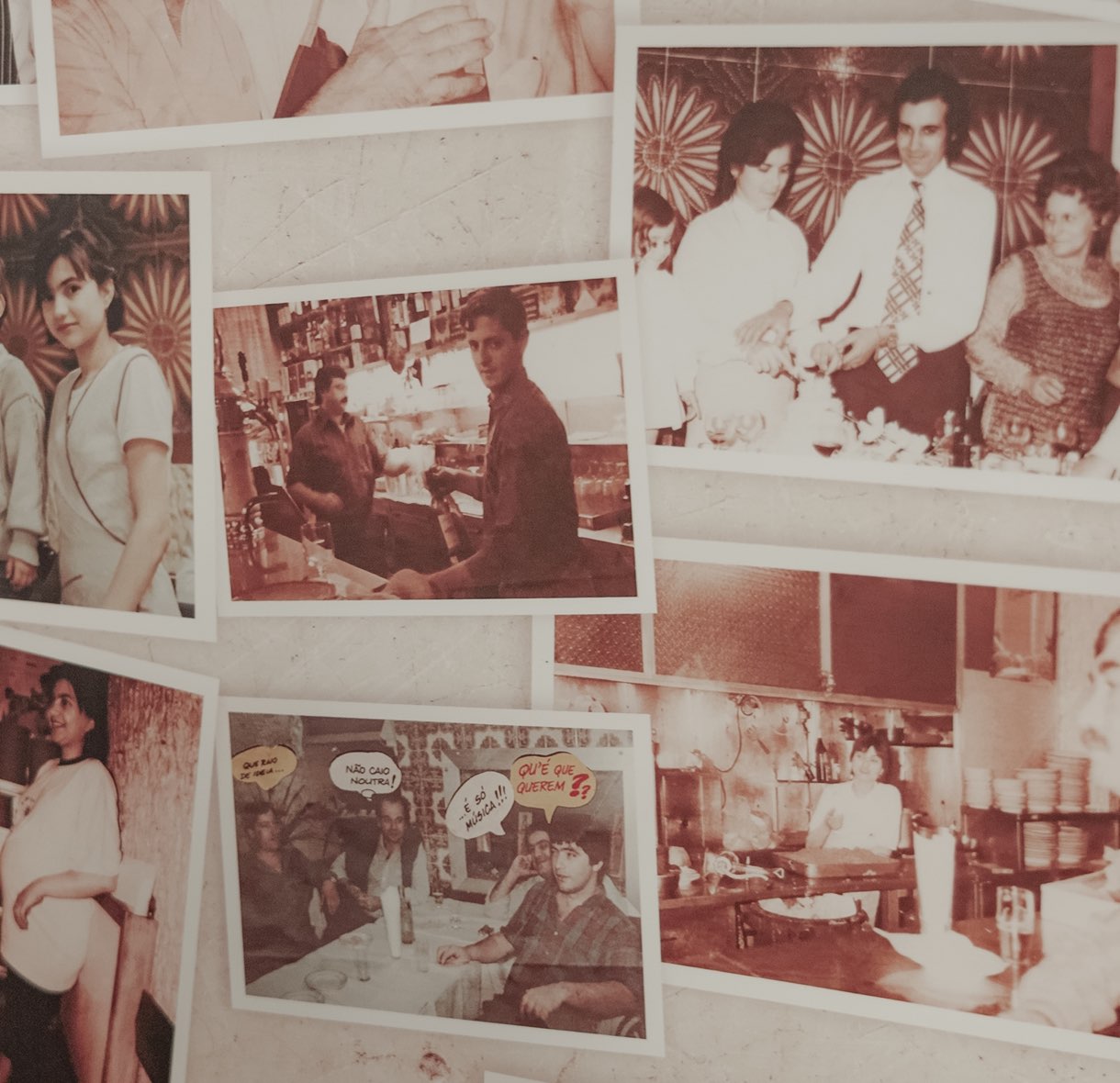 Fotografias de época das famílias da Cervejaria Zapata